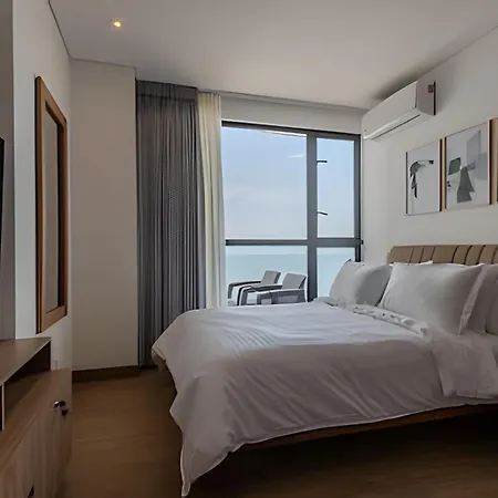 New Beautiful Sea View And Walled 2br Apartamento *