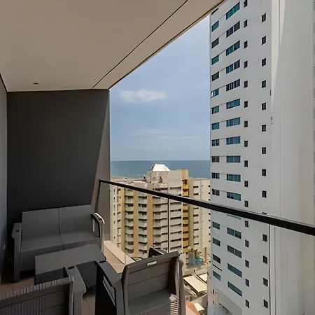 New Beautiful Sea View And Walled 2br Apartamento Cartagena