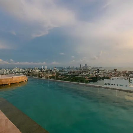 New Beautiful Sea View And Walled 2br Cartagena