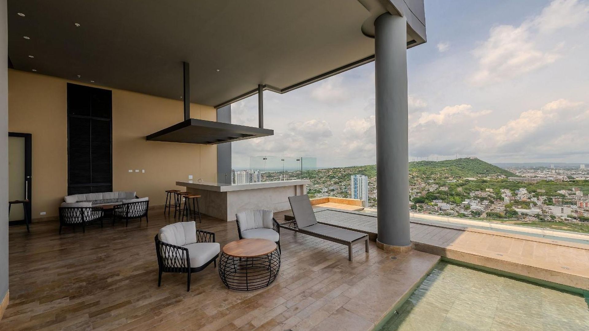New Beautiful Sea View And Walled 2br * Cartagena