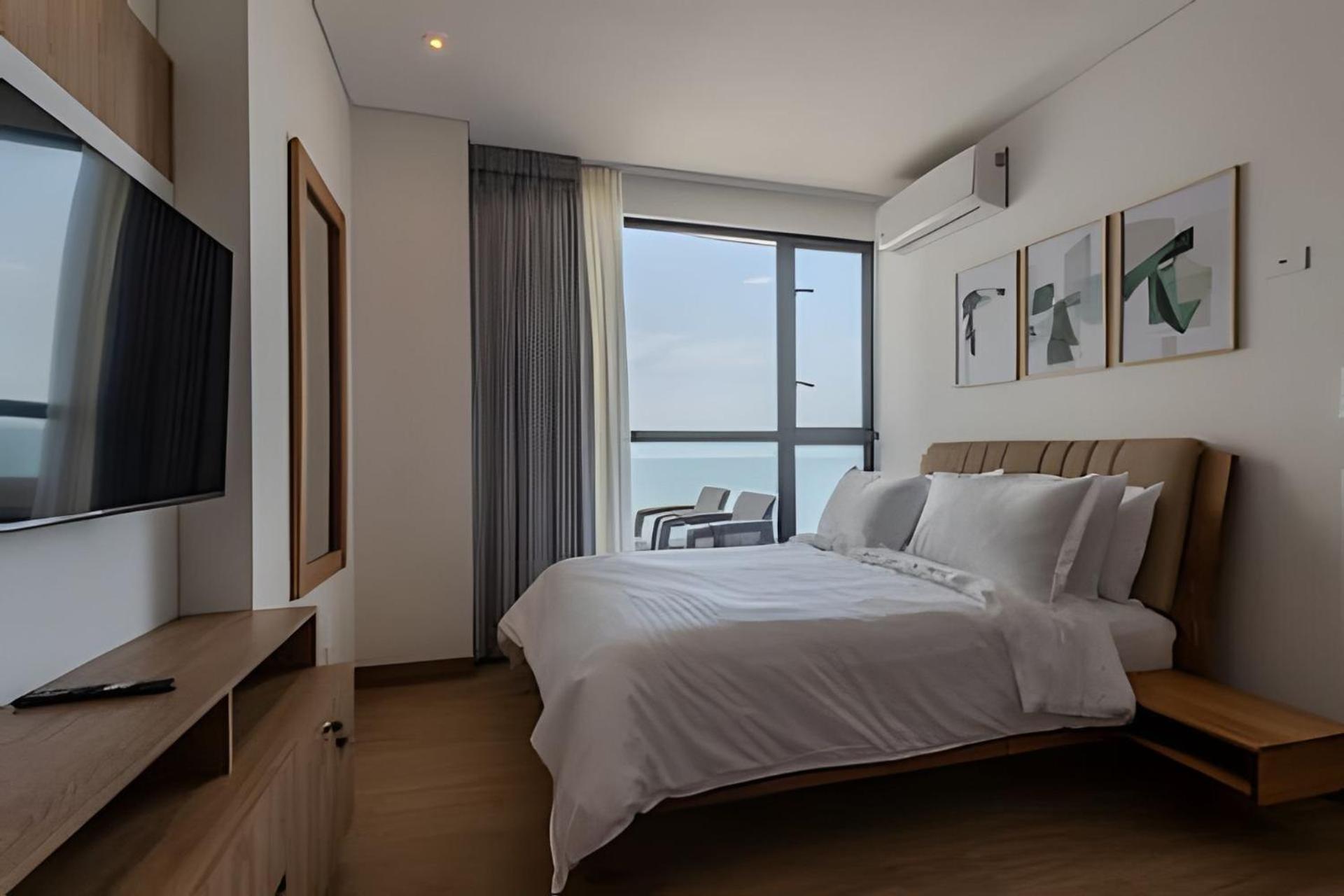 New Beautiful Sea View And Walled 2br Apartamento *