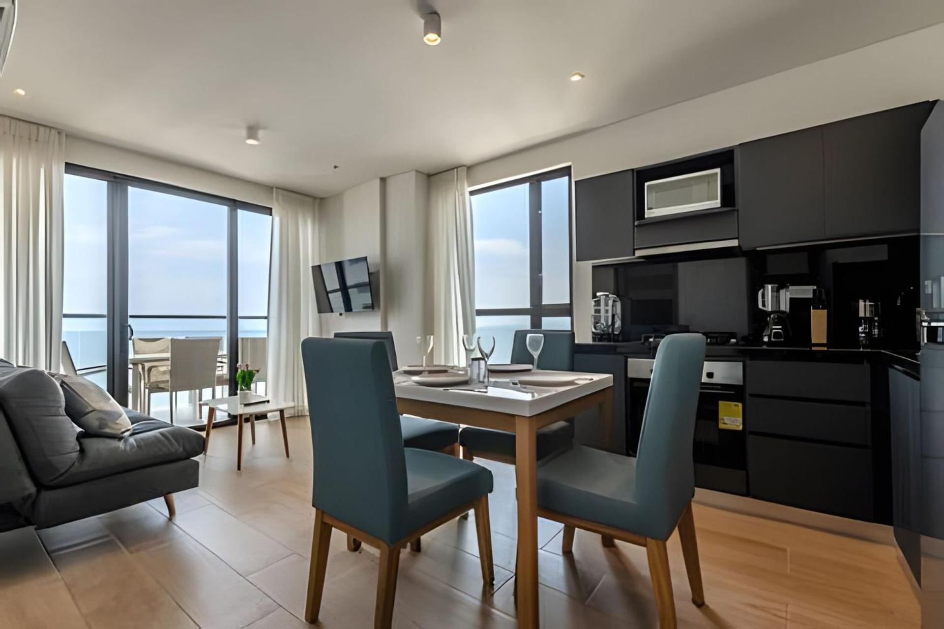 New Beautiful Sea View And Walled 2br Cartagena