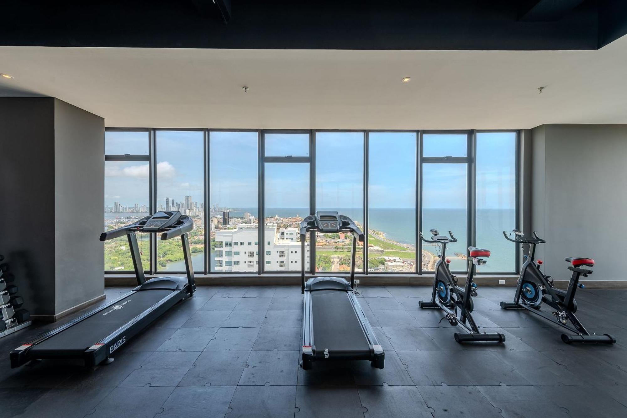 New Beautiful Sea View And Walled 2br Cartagena