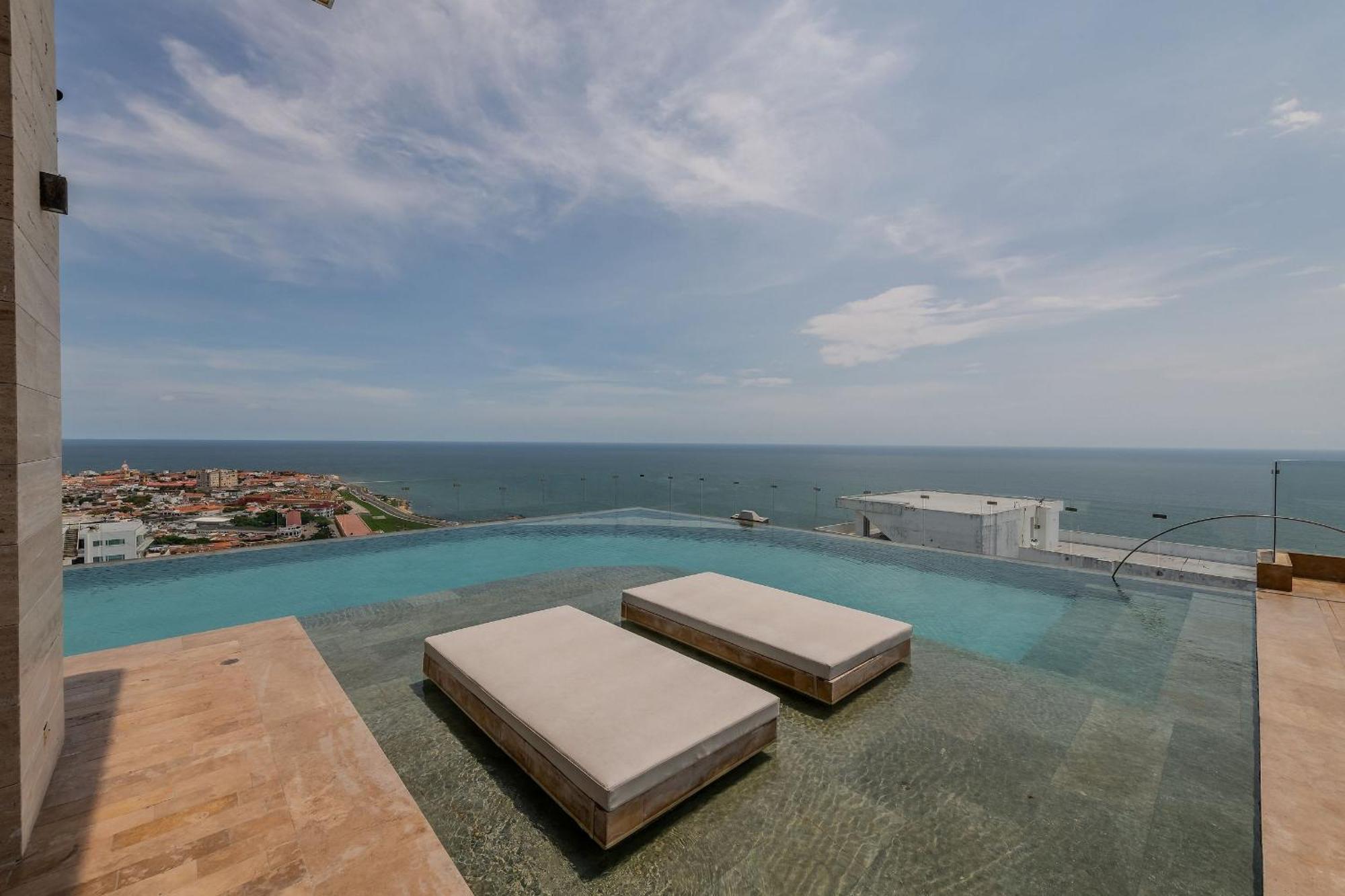 Apartamento New Beautiful Sea View And Walled 2br Cartagena